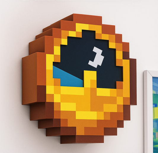 El Reloj de Minercraft pixeles 3D (Ahorra 54%)